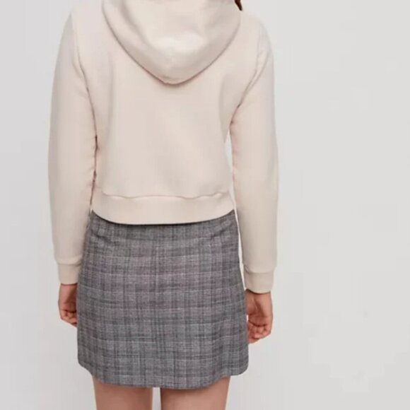 SUNDAY BEST | Aritzia Plaid Button-up Skirt | Sz. 8 - Picture 3 of 9